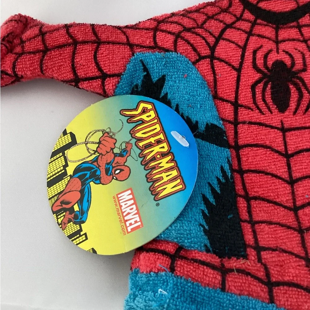 Vintage Spiderman Marvel Bath Tub Wash Mitt 2003 Jay Franco NEW W/Tags